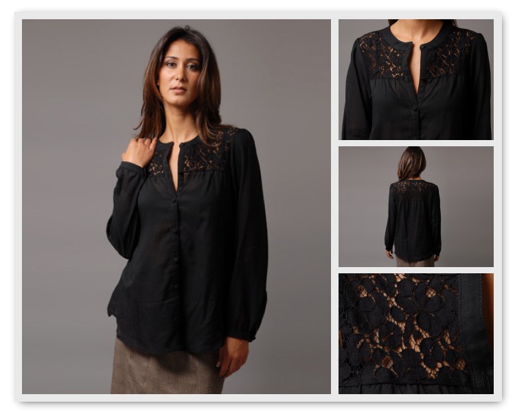 Tunique Blush Noir JAD