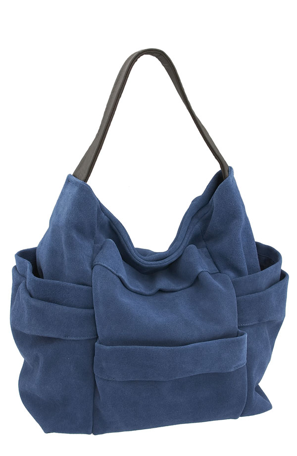 Beckon Multipocket Suede Hobo by NORDSTROM